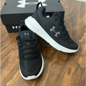 Under Armour Women’s Essential Nm Sportstyle Black Sneakers Shoes Size 5.5
